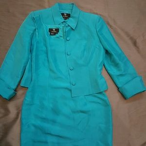 2 Piece silk dress set